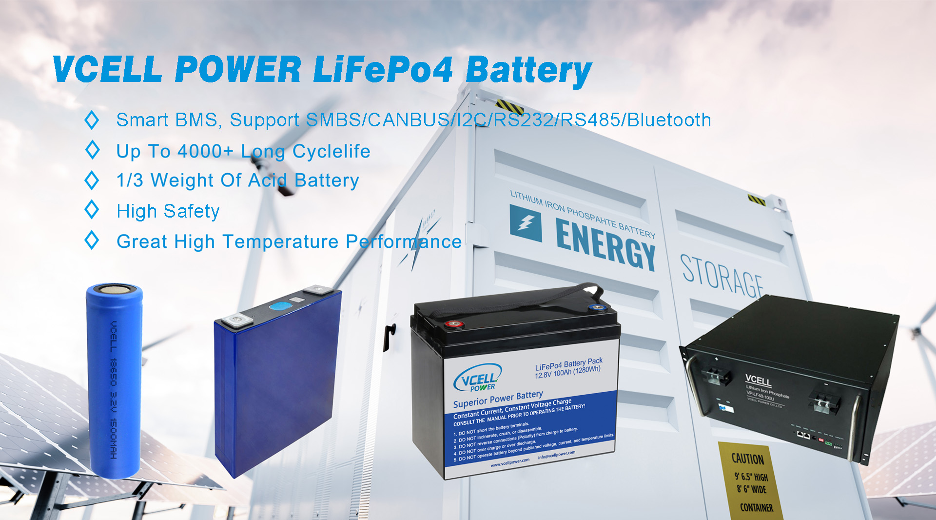 LiFePO4 Battery Manufacturer