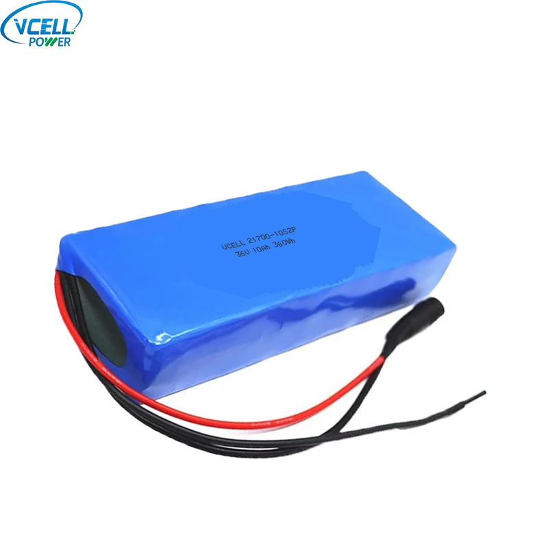 36V 10Ah 10S2P Lithium Ion Battery