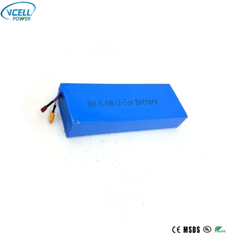 36V 8800mAh 18650 Lithium Ion Rechargeable Battery