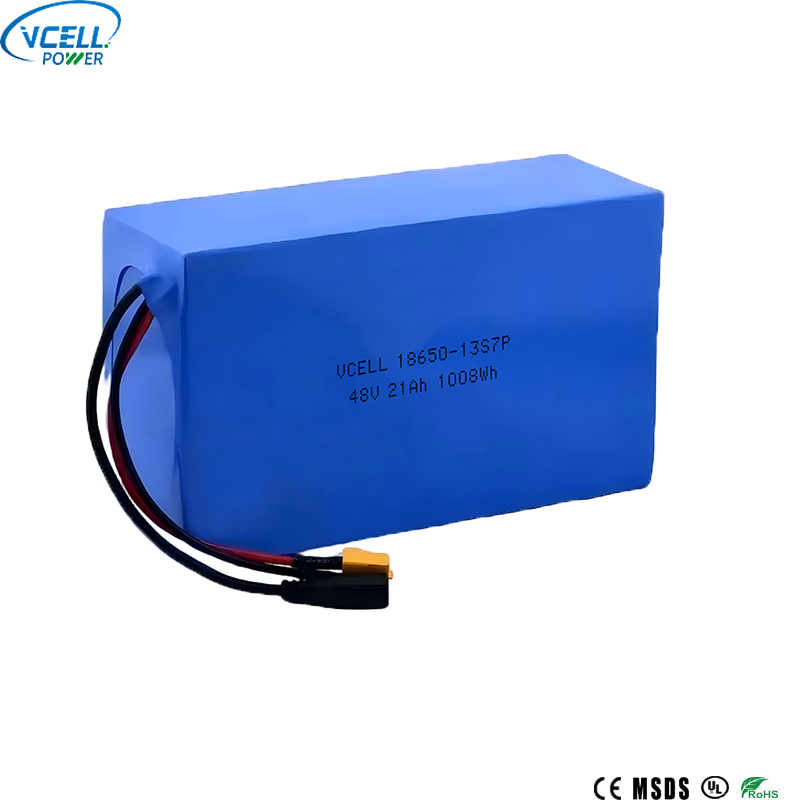 48V 21Ah 18650 Rechargeable Lithium Ion Battery