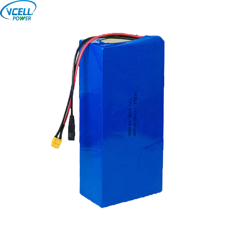 72V 20Ah Ebike Lithium Ion Battery