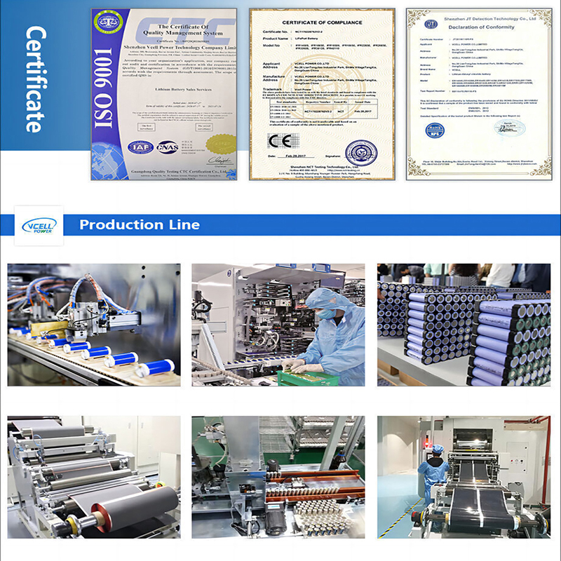 6.4V 24Ah LiFePO4 Rechargeable Battery Pack