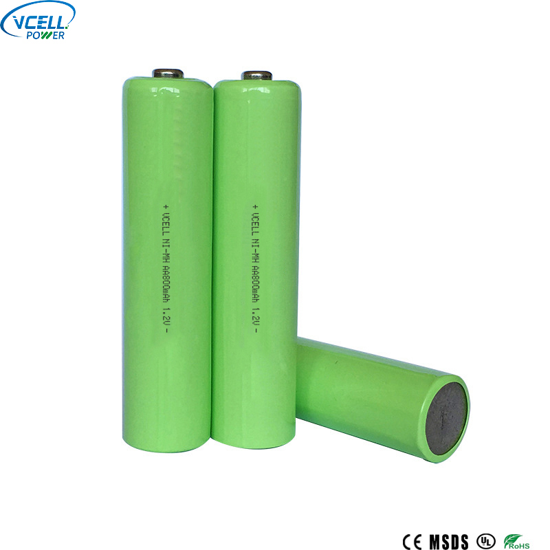 NIMH AA 800mAh 1.2V Rechargeable Battery